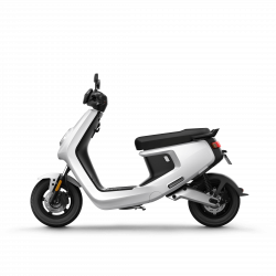 Scooter Électrique NIU MQi+ Sport ER Blanc Side