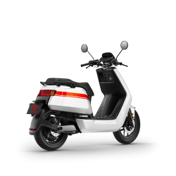 Scooter électrique NIU NQi GTS 45 Blanc Rouge Back Side