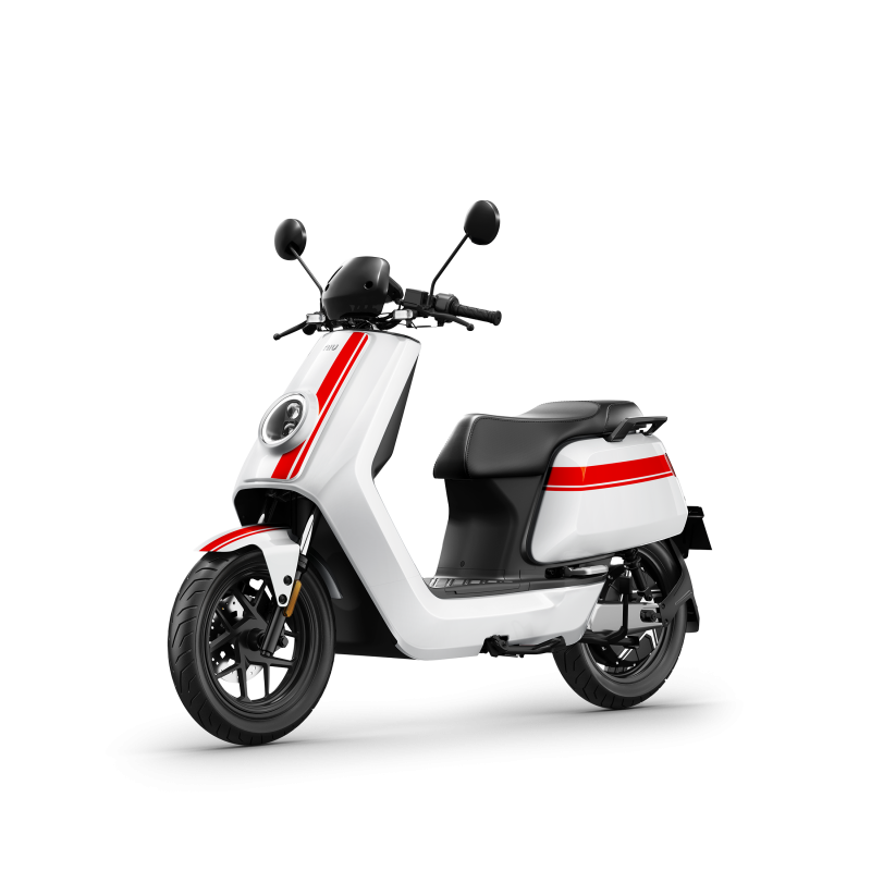 Scooter électrique NIU NQi GTS 45 Blanc Rouge