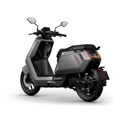 Scooter Électrique NIU NQiX500 Gris Arrière Gauche