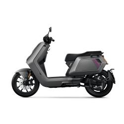 Scooter Électrique NIU NQiX500 Gris Côté Gauche